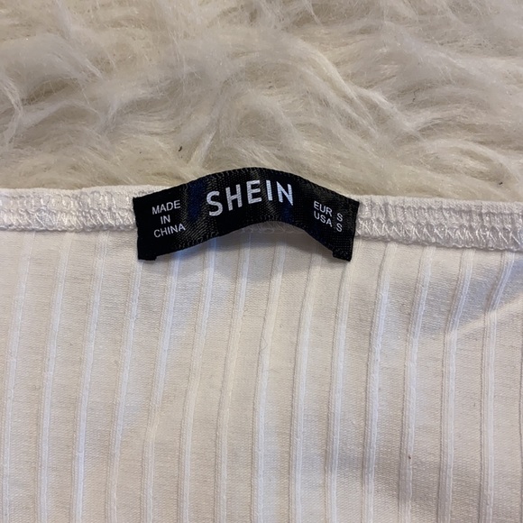 SHEIN small Offwhite/ivory tube top dress. - Picture 2 of 6